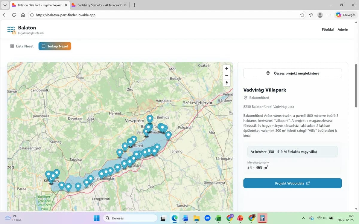 Balatoni Társasház Projektek – képernyőkép 3
