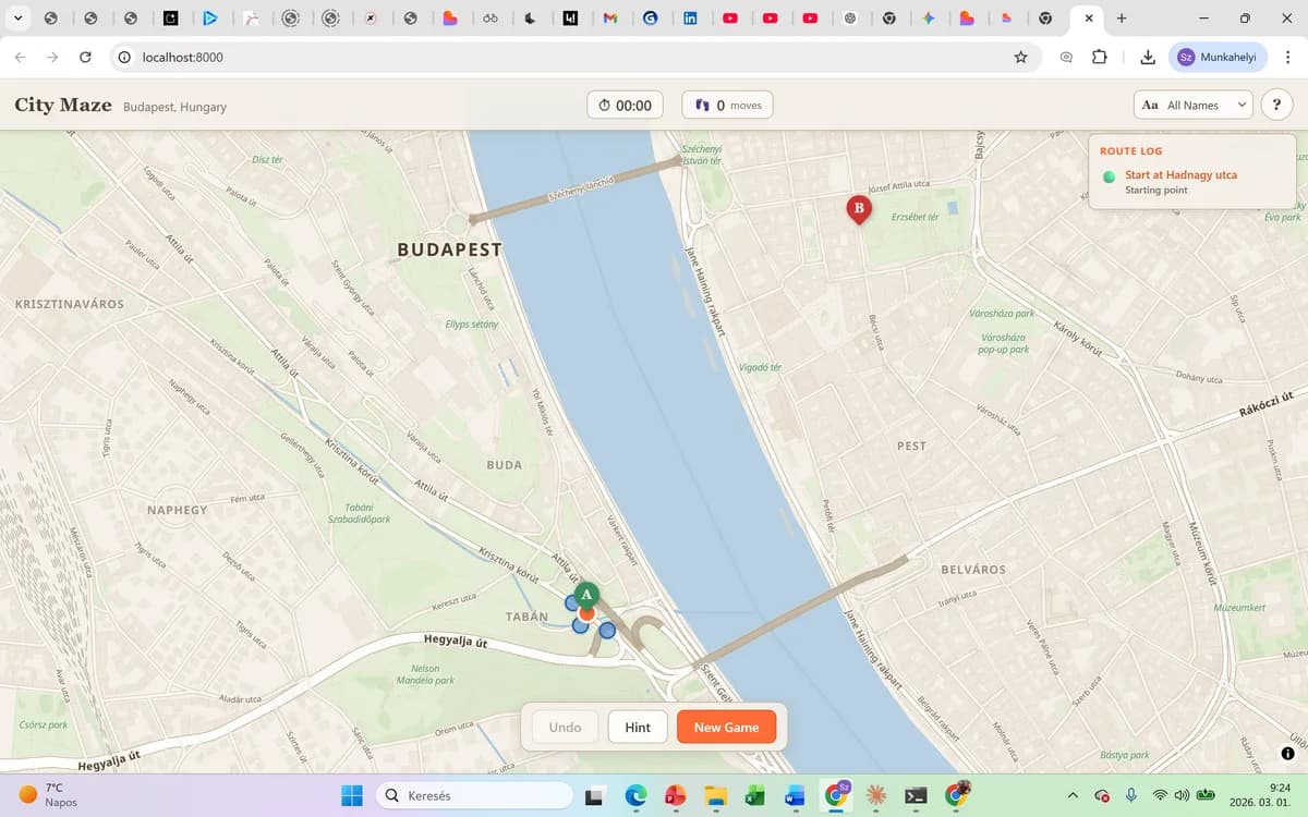 CityMaze navigációs játék – képernyőkép 6