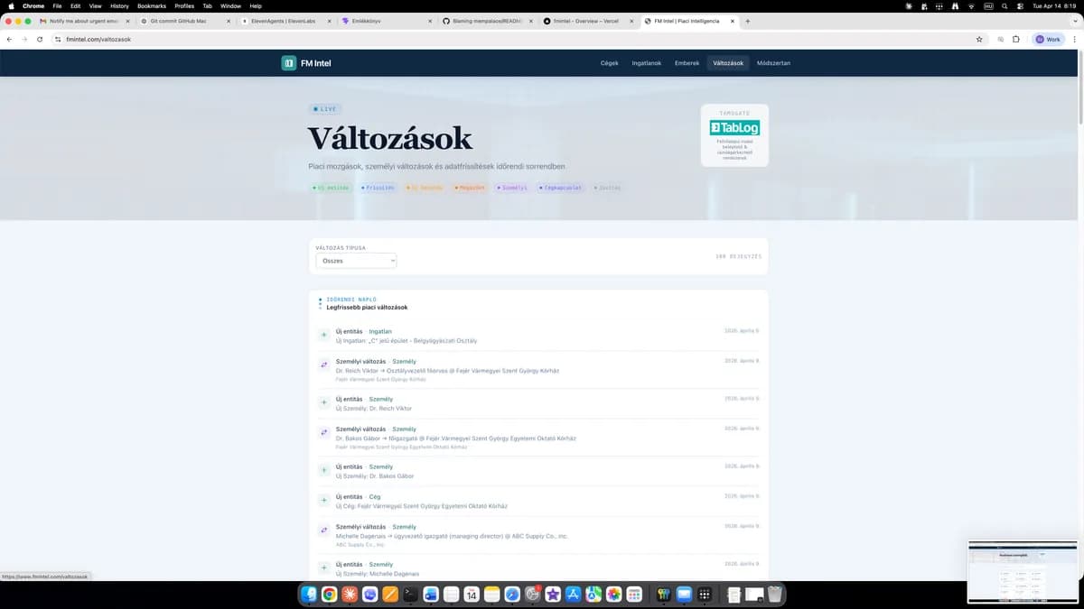 FMIntel - Önjáró web oldal – képernyőkép 4