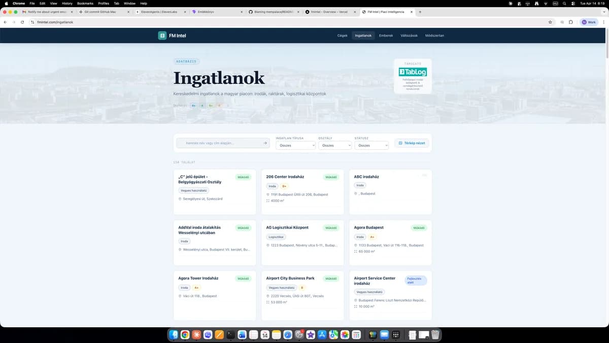 FMIntel - Önjáró web oldal – képernyőkép 6
