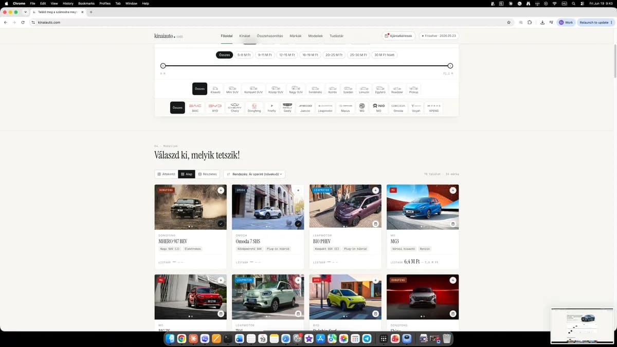 Kinaiauto.com – képernyőkép 2