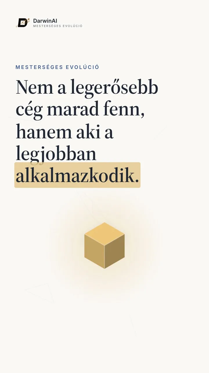A DarwinAI egy percben – a videó első képkockája